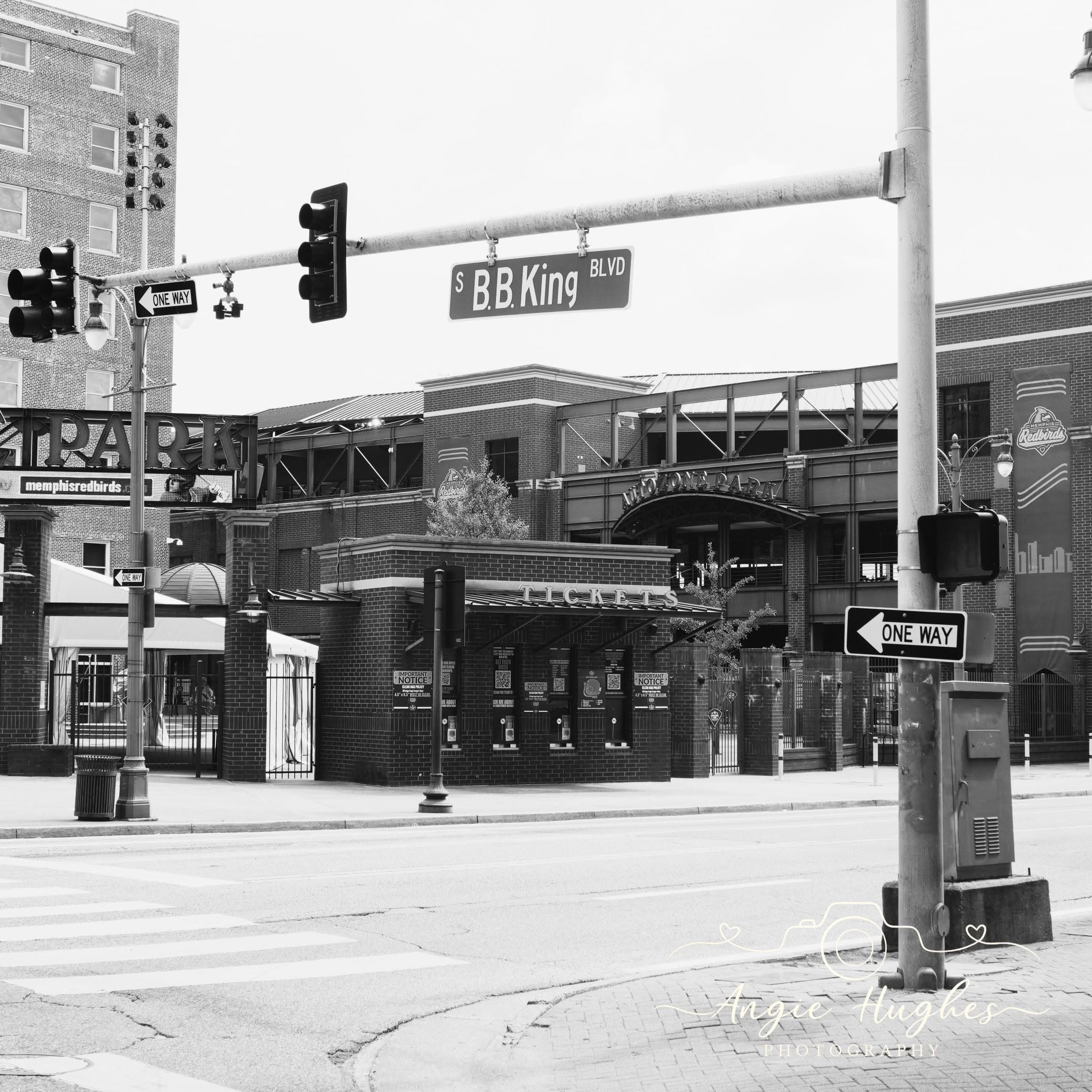 AutoZone Park area in Memphis